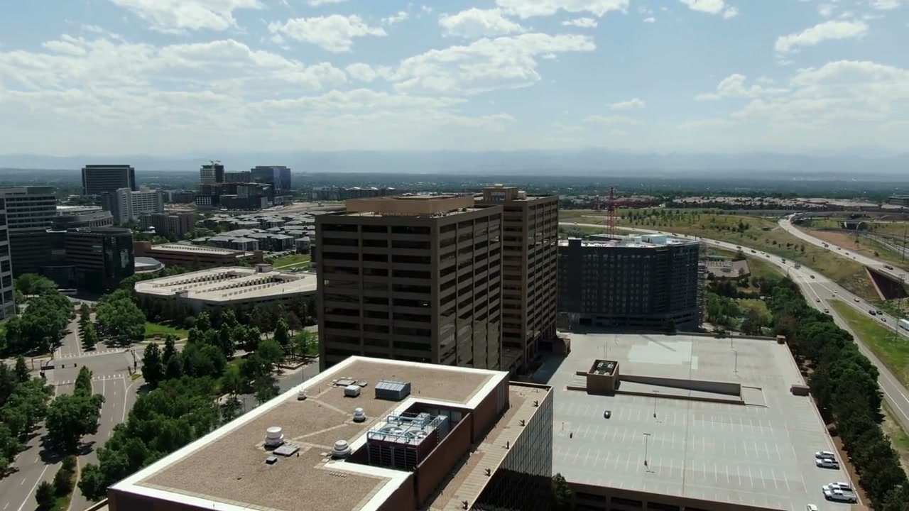 Aerial view of the Denver, Colorado metro area, home base for LendHaven Capital